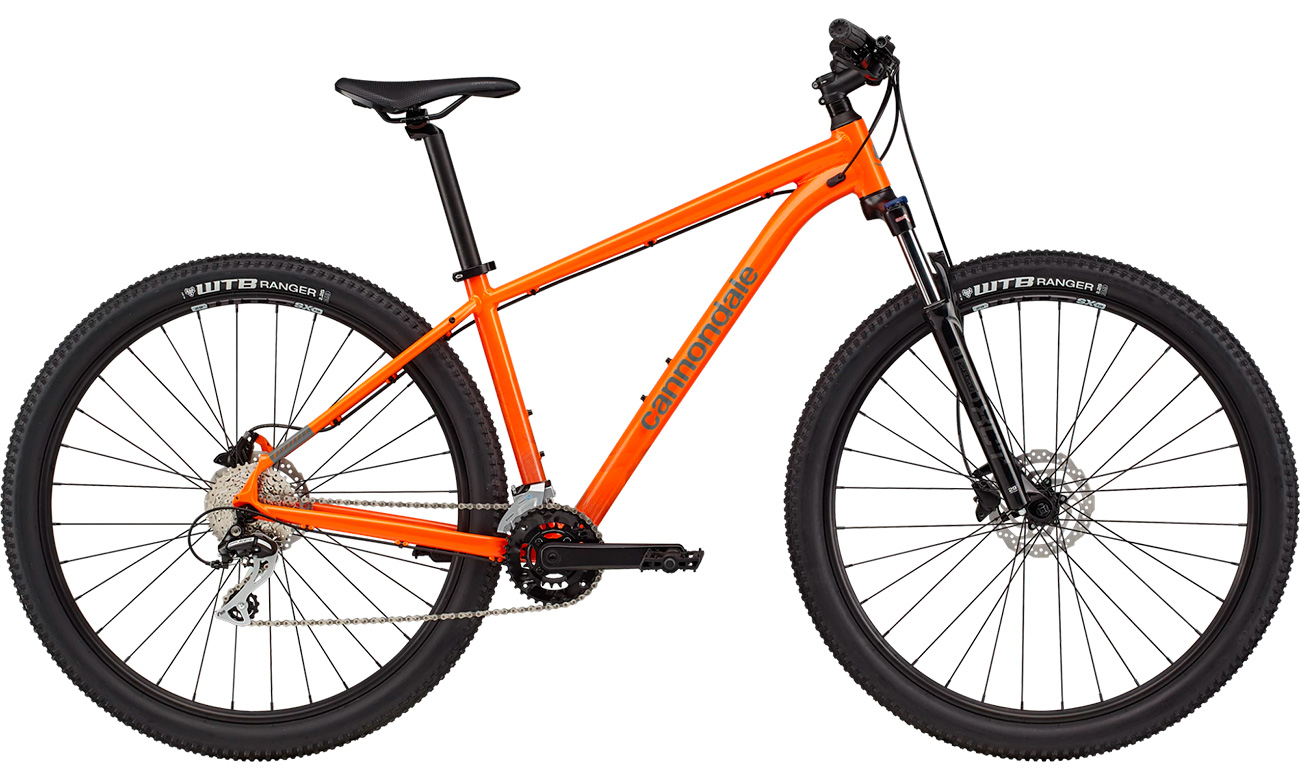 Фотография Велосипед Cannondale TRAIL 6 29" 2021, размер L, Оранжевый 